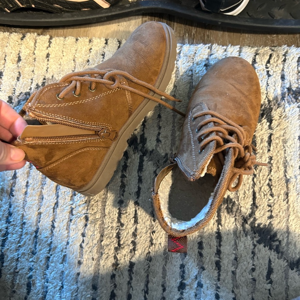 Brown Suede Ankle Boots